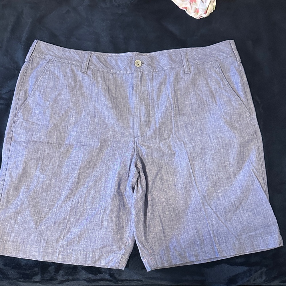 Izod Light Gray Men's Flat Front Shorts 3 for $20
